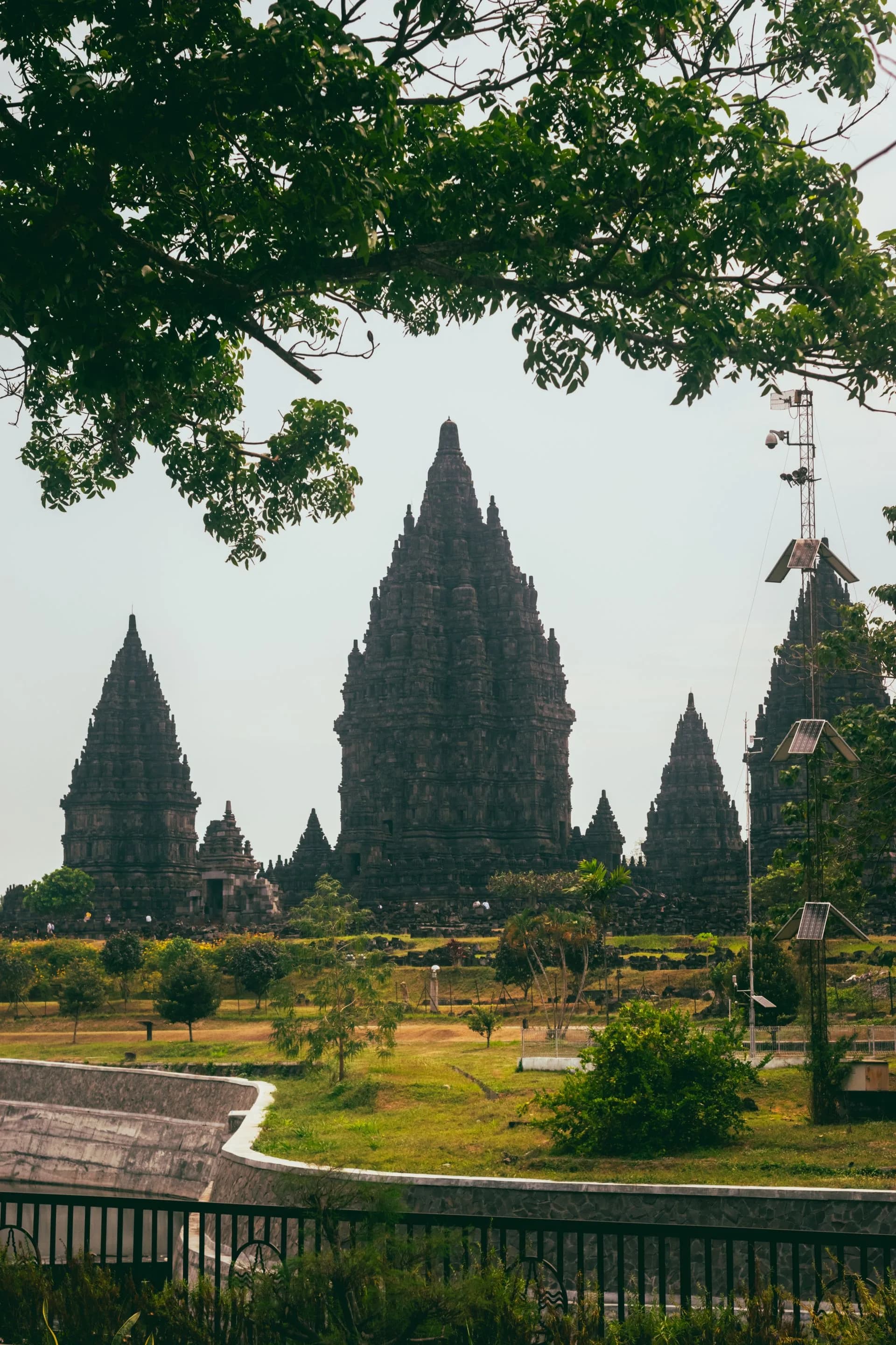 Complexe du temple de Prambanan à Yogyakarta